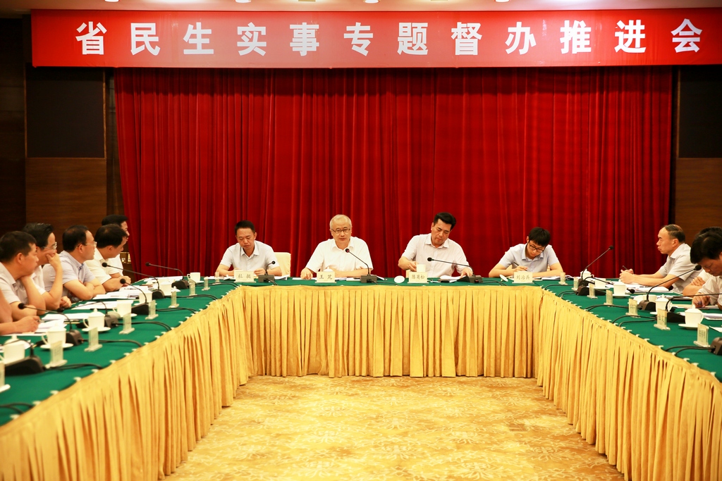 省民生实事专题督办推进会2