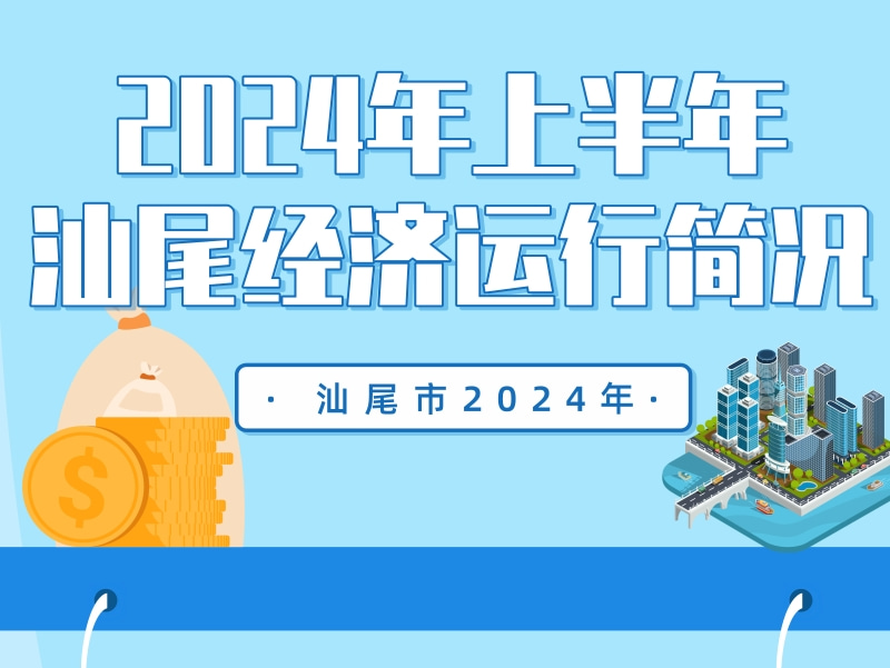 一图读懂：2024年上半年汕尾经济运行简况